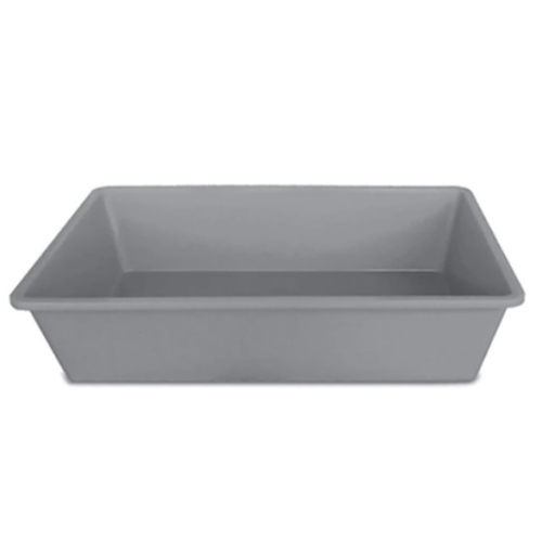 Litiera fara acoperis gri, Stefanplast 40x30x10cm, Grey Stone