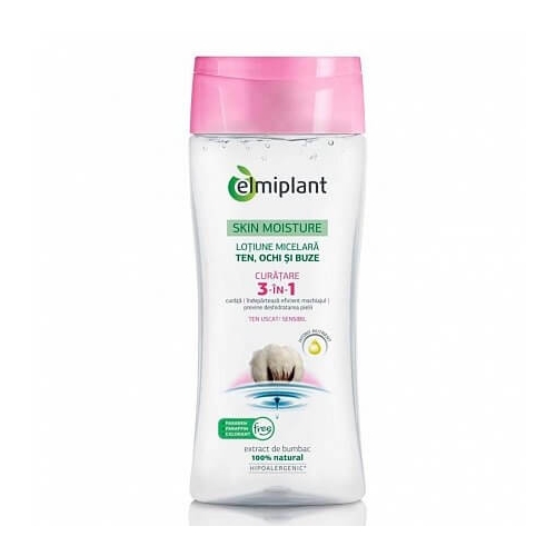 Elmiplant Skin Moisture Lotiune micelara demachianta 3 in 1, 200mlpe grupdzc.ro✅. Descopera gama copleta de produse la oferte speciale✅!