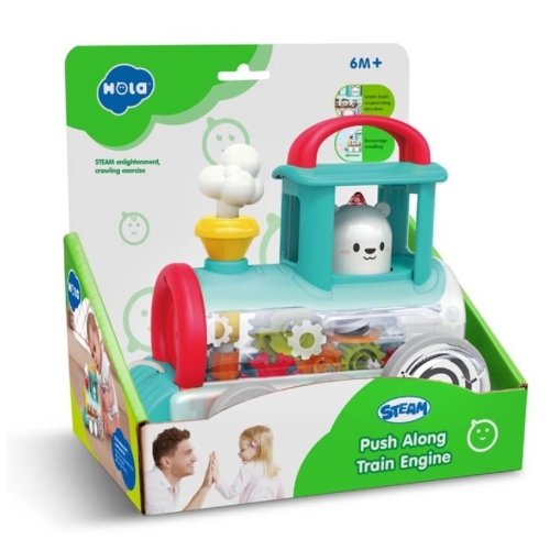 Locomotiva cu mecanism steam, Hola