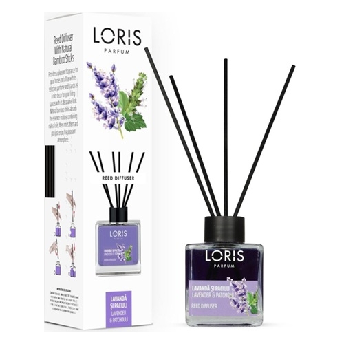 Odorizant de camera Lavanda si Paciuli 100 ml, Loris