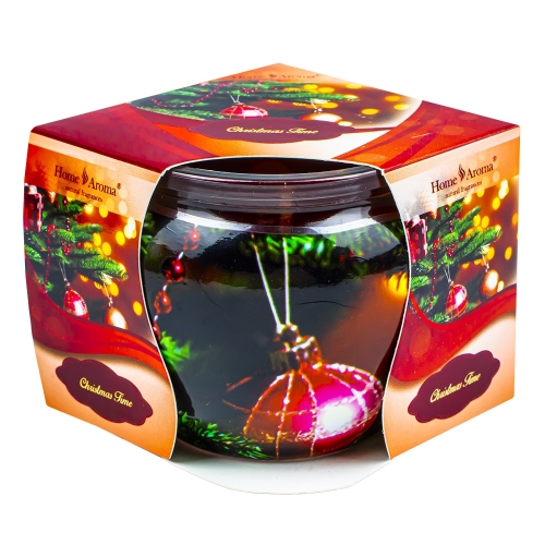 Lumanare Parfumata In Pahar, Christmas Time