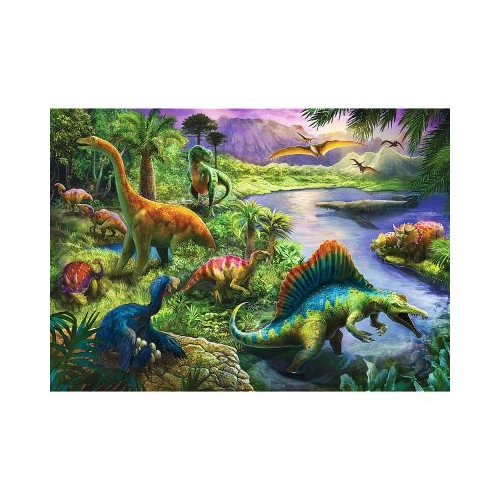 Puzzle lumea dinozaurilor 200 piese