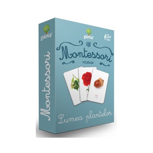 Lumea plantelor. Carti de joc Montessori