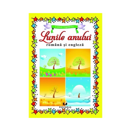 Lunile anului - in romana si engleza