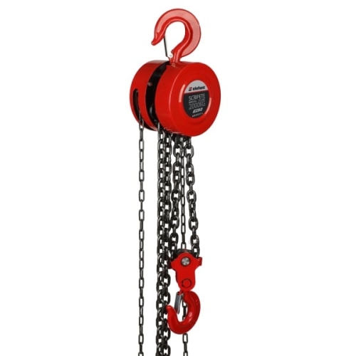 Macara manuala 2000 kg cu lant 3 m ELEFANT EZS-2