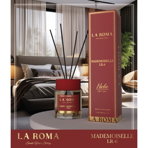 Odorizant de camera Mademoiselle LR - 6, 120 ml, La Roma Niche