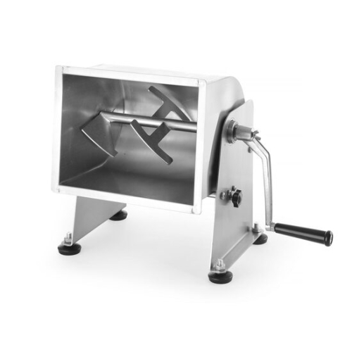 Malaxor manual pentru carne basculant, otel inoxidabil, 20L, 285x550x(H)385