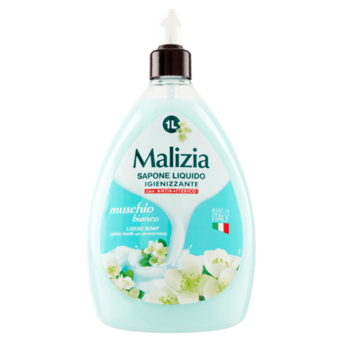 Malizia Sapun Lichid Muschio Bianco 1000 ml