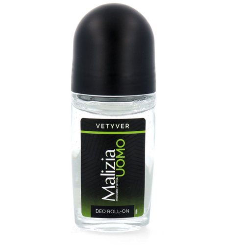Malizia Deodorant roll-on Uomo Vetyver, 50 ml