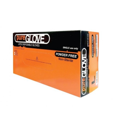 Manusi latex nepudrate marimea L, pureGlove 