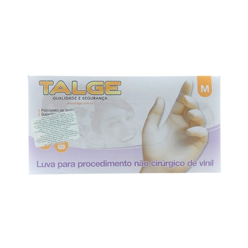 Manusi Talge de vinil, M, 100buc 