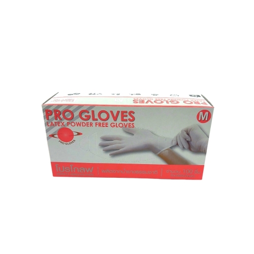 Pro Gloves Manusi Latex Marimea M, 100 buc