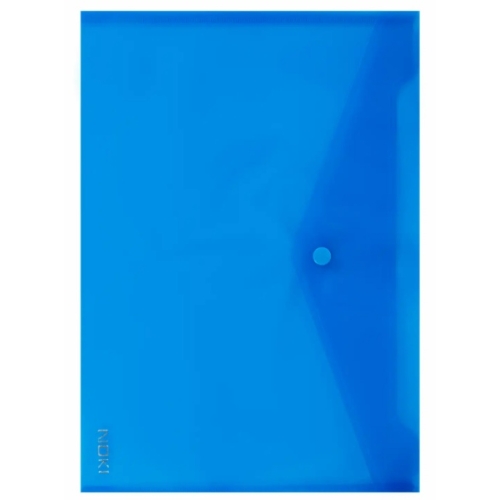 Mapa documente, Noki, A4, inchidere cu capsa, plastic, albastru (DY001204)