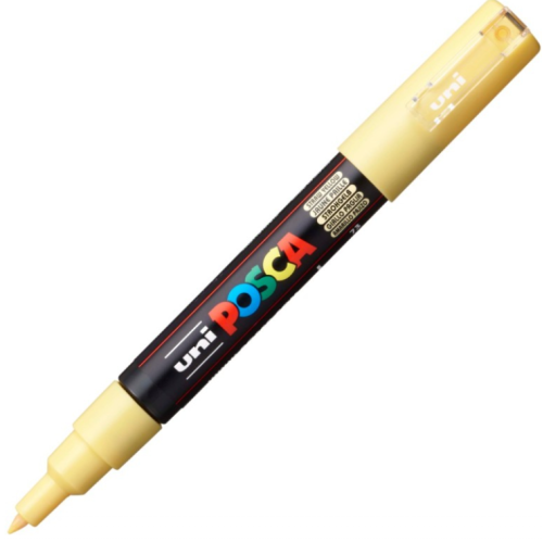 Marker UNI 1M 0. 7 mm galben pai Posca