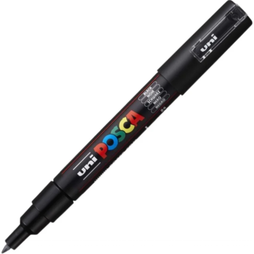 Marker UNI PC-1M 0. 7 mm negru Posca