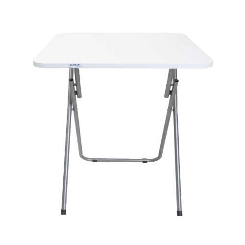 Masa plianta cu blat mdf, dimensiuni 60x60x72cm, alb, Floria