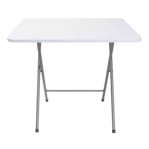 Masa plianta cu blat mdf, dimensiuni 60x80x70cm, alb, Floria