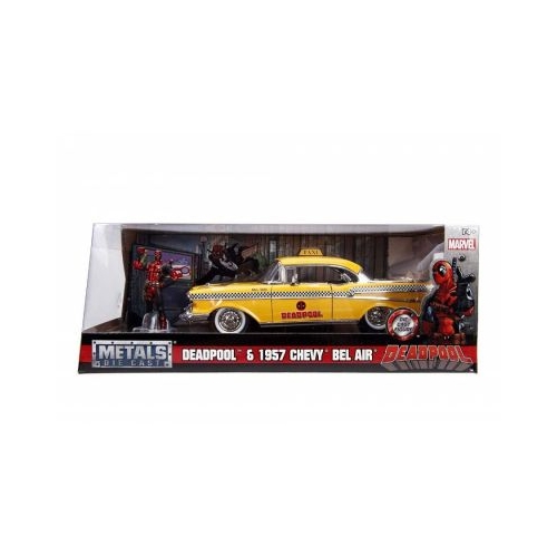 Masina yellow taxi 1957 Chevy Dead Pool, JadaToys