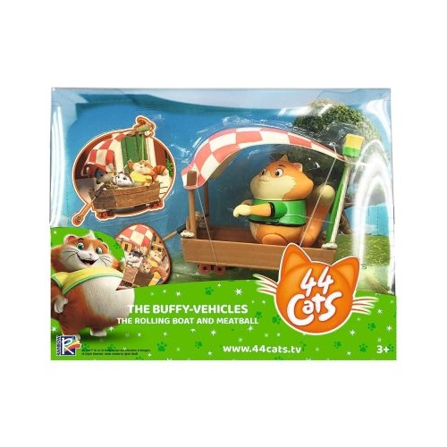 Set figurina Meatball cu barcuta, 44 de pisici