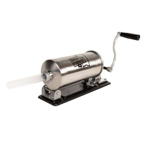 Masina de carnati Micul Fermier, 4 kg, orizontala cu 5 palnii