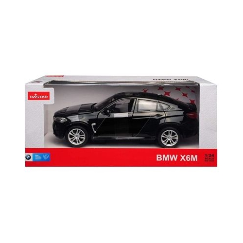 Masinuta metalica BMW X6M negru, Rastar