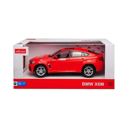 Masinuta metalica BMW X6M rosu, Rastar