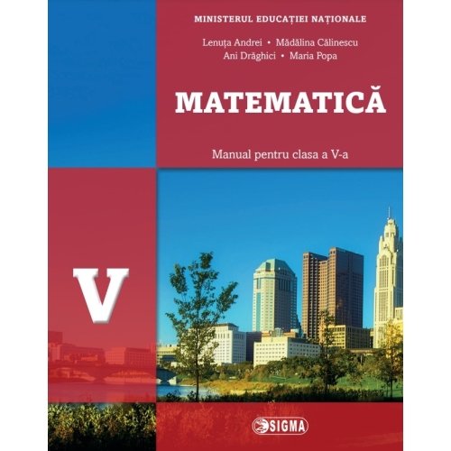 Matematica, manual pentru clasa a 5-a. Contine editia digitala - Lenuta Andrei