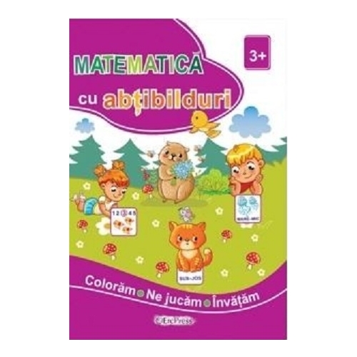 Matematica cu abtibilduri, 3+ ani
