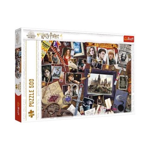 Puzzle Harry Potter memoriile de la Hogwarts 500 de piese