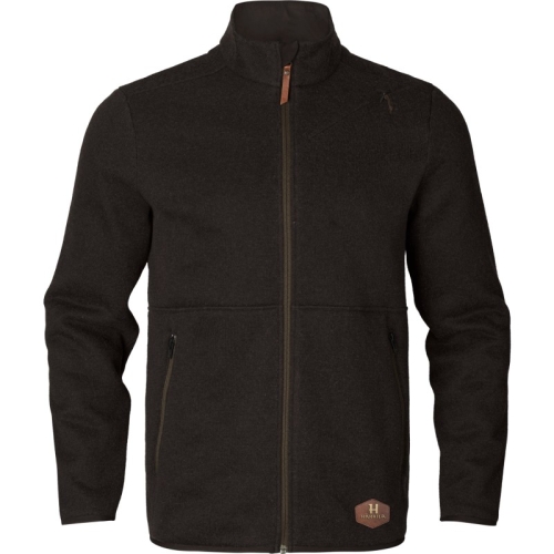 Pulover Metso Full Zip Shadow Brown Harkila