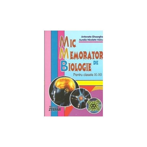 Mic memorator de biologie clasele XI-XII - Antoneta Gheorghe