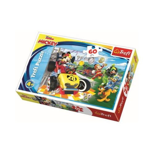 Puzzle la raliu cu prietenii 60 de piese, Trefl