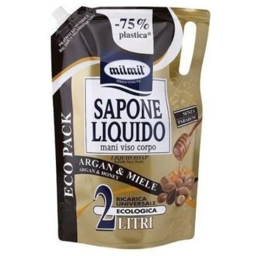 MIL MIL SAPUN LICHID REZERVA ARGAN&MIERE 2L