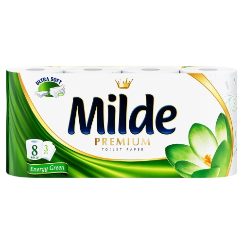 Milde Premium Hartie igienica Energy Green, 8 rolepe grupdzc.ro✅. Descopera gama copleta de produse la oferte speciale✅!