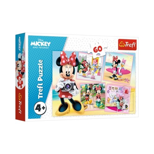 Puzzle minunata Minnie, 60 de piese