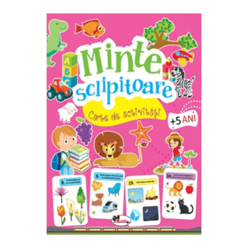 Minte sclipitoare. Carte de activitati +5 ani - Dreamland Publications, editura Aramis