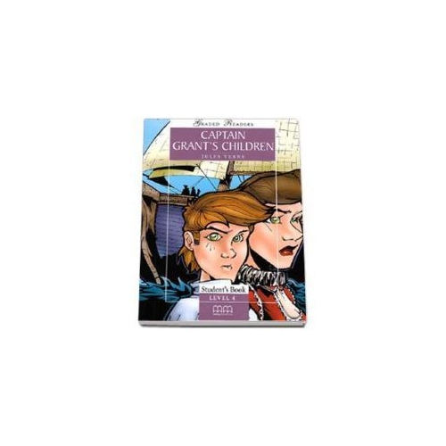 Captain Grant's Children by Jules Verne - readers pack with CD level 4 - Intermediate