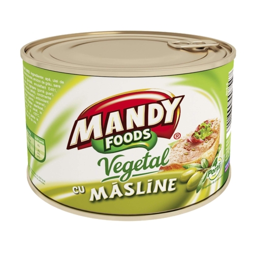Mandy Pate Vegetal cu Masline, 200 gpe grupdzc.ro✅. Descopera gama copleta de produse la oferte speciale✅!