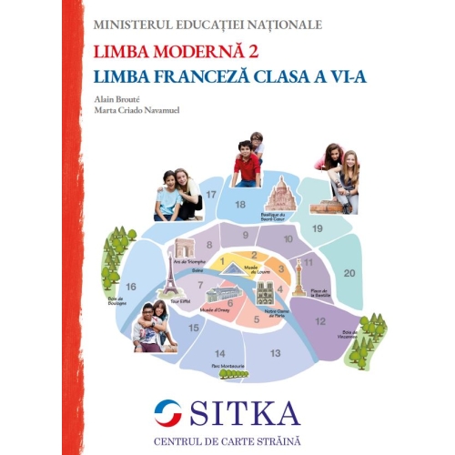 Limba moderna 2 franceza, clasa a VI-a - Alain Broute, Marta Criado Navamuel