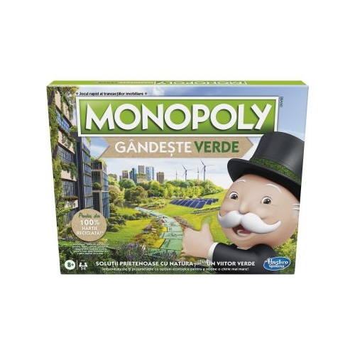 Joc de societate Monopoly Go Green limba romana, Monopoly