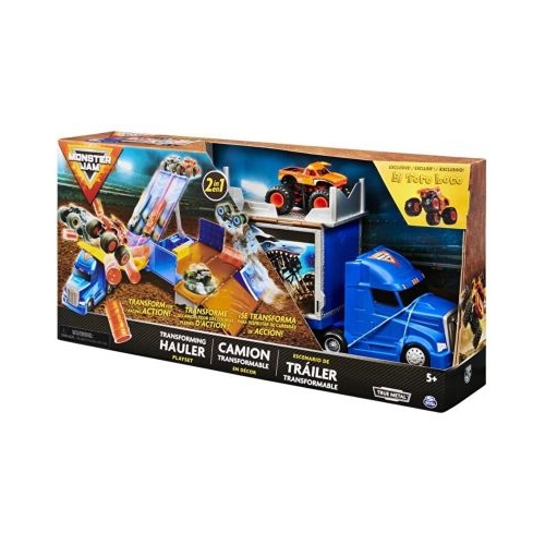 Monster Jam, Set de joaca Camionul convertibil in arena, Spin Master