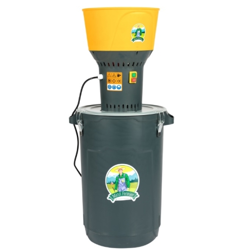 Moara electrica 1300W/19000 rpm cu galeata plastic 60L