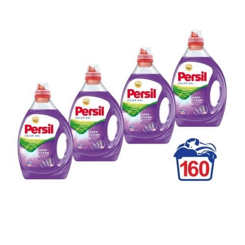 Pachet Persil lichid Color Gel Lavender, 160 spalari, 4x2Lpe grupdzc.ro✅. Descopera gama copleta de produse la oferte speciale✅!