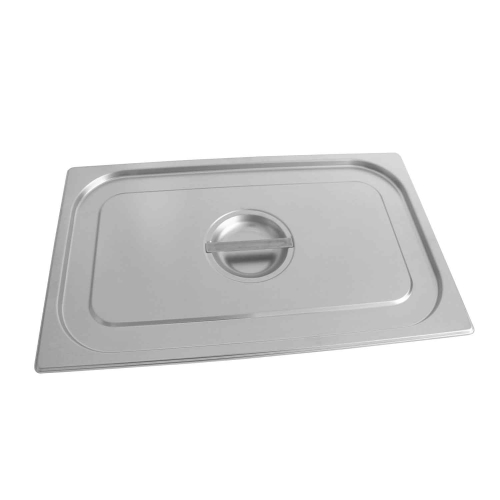 Capac inox GN1/1, grosime inox 0.80mm, inox AISI201, dimensiuni 530x325mm