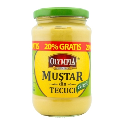 Olympia Mustar din Tecuci clasic, 300g	