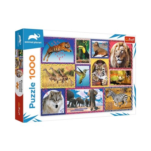 Puzzle natura salbatica 1000 piese