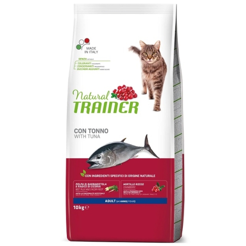 Hrana uscata, Pisici,  Adult, cu Ton, 10 kg, Natural Trainer