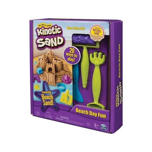 Nisip kinetic. O zi la plaja