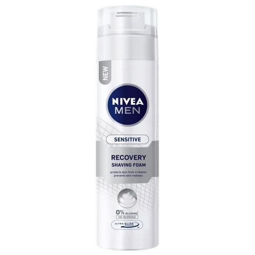 Nivea Men Sensitive Recovery Shaving Foam spuma de ras pentru ten sensibil, 200mlpe grupdzc.ro✅. Descopera gama copleta de produse la oferte speciale✅!