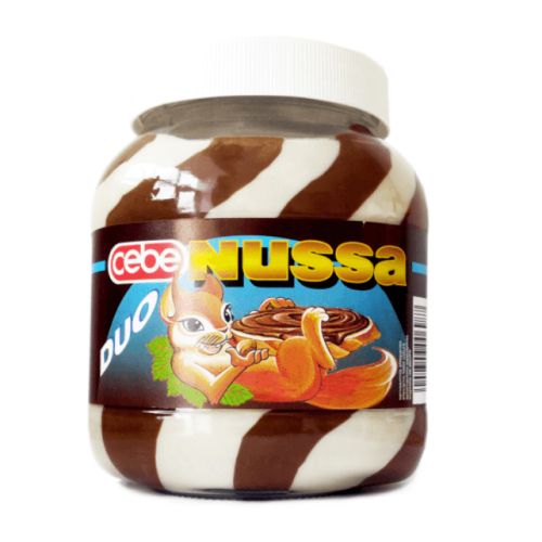 Cebe Nussa Crema Tartinabila Duo, 750 gpe grupdzc.ro✅. Descopera gama copleta de produse la oferte speciale✅!